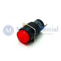 Sinaleiro AC 250V 0.5A DC 30V 1A Vermelho - YLAY8E