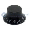 Knob númerado (0-10) Preto - C-2004