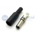 Plug P4 Pino DC 2.5x5.5mm 14mm - JD15-4013B