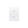 Interruptor Inteligente Touch 2 Teclas Bivolt Branco - PA021561 - Margirius