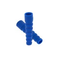 Borracha Passante 8mm Azul