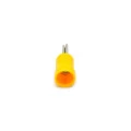 Terminal Tipo Pino Único Isolado 12-10 AWG 2.6 á 6mm² Amarelo - PB6450 - Eletro Service
