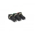 Chave Push-Button com 2 Terminais e sem Trava Desliga/(Liga) 1A/250Vac - PT/VD/VM - PBS-12B