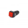 Chave Push-Button com 2 Terminais e sem Trava Desliga/(Liga) 1A/250Vac - PT/VD/VM - PBS-12B