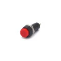 Chave Push-Button com 2 Terminais e sem Trava Desliga/(Liga) 1A/250Vac - Vermelho - PBS-14B - Jietong