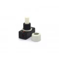 Chave Push-Button com Trava 3A/125Vac Liga/Desliga - PBS-17A-2 - Jietong