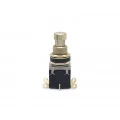 Chave DPDT Foot Switch Momentânea Liga/(Liga) para Solda Fio - PBS-24-212 - Jietong