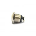 Chave Push-Button 2A/250Vac Normalmente Aberta Desliga/(Liga) - PBS-28B - Jietong