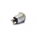Chave Push-Button 2A/250Vac Normalmente Aberta Desliga/(Liga) - PBS-28B-3 - Jietong