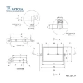 Caixa plástica PBT064 - Caixa 76 - Patola