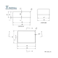 Caixa plástica PBT064 - Caixa 76 - Patola