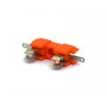 Porta Fusível Laranja Solda Fio PF-11750 - Fusi-Bras