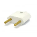 Plug Tomada Desmontável A/C Branco 2P 10A/250V - PLD1-2 - Margirius 
