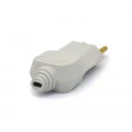 Plug Tomada 2P+T 20A/250V Cinza - PLD2-3 - Margirius