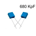 Capacitor Poliéster Film 680KpF ( 0.68uF / 680nF / 684 ) Série B32529 - Epcos - 63V a 100V