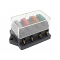 Porta Fusível Automotivo 4 Vias - WP4