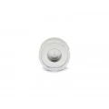 Tampa em alumínio para FootSwitch Alloy Candy Topper Cor Prata