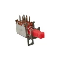 Chave Push Button Com 6 Terminais e Com Trava - PS-22F05