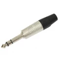 Conector P10 estéreo macho de cabo com 3 pólos - RP3C - Rean by Neutrik