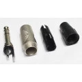 Conector P10 estéreo macho de cabo com 3 pólos - RP3C - Rean by Neutrik