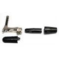 Conector P10 estéreo macho angulado 90º de cabo com 3 pólos - RP3RC - Rean by Neutrik