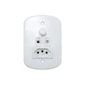 Variador de Ventilador com Tomada Branco 220V 300W