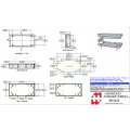 Caixa Plástica em ABS RH3155 Original Hammond