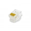 Plug Modular Cristal RJ12 6P6C YH010