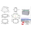 Caixa Plástica em ABS RL6685 Original Hammond