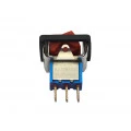 Chave Gangorra / Tecla RLS-102-E5 ON-ON  DPDT 3P - Jietong