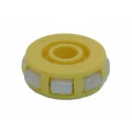 Roda Omnidirecional 50 mm de diâmetro e 17 mm de espessura com 8 rodas de 10mm - Emb. com 2 peças