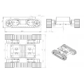 Plataforma Robótica Rover 5 com 4 Motores e 4 Encoders - ROV5-4