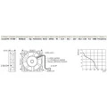 Microventilador RT-060-24VDC 60x60x25mm Rolamento - 13.112 - Nework