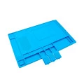 Manta Antiestática Magnética de Silicone Azul 45X30cm - S-160 - ESD-9001