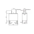 Relé de Potência 20A 12Vdc para Ar Condicionado / Microondas - SFK112DM