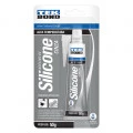 Adesivo de Silicone Acético 50g Cinza - Alta Temperatura - Tekbond