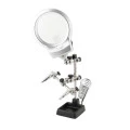 Lupa com Suporte e Garra - SLP-100 LED - Solver
