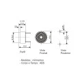 Buzzer com Oscilador - SM-5V-C - Sonalarme