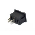 Chave Gangorra Preta - SMRS-101-1 (C2) - SPST-2P 