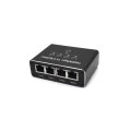 Splitter Hub De Rede Gigabity 1x4 100/1000Mbps