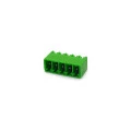 Conector Verde Multipolar STL1550.GV Macho 180º Com as Laterais Fechadas Passo de 3,5mm - 2 a 12 Vias - Phoenix Mecano