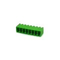 Conector Verde Multipolar STL1550.GV Macho 180º Com as Laterais Fechadas Passo de 3,5mm - 2 a 12 Vias - Phoenix Mecano