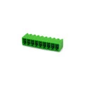 Conector Verde Multipolar STL1550.GV Macho 180º Com as Laterais Fechadas Passo de 3,5mm - 2 a 12 Vias - Phoenix Mecano
