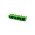 Conector Verde Multipolar STL1550.GV Macho 180º Com as Laterais Fechadas Passo de 3,5mm - 2 a 12 Vias - Phoenix Mecano