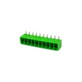 Conector Verde Multipolar STLZ1550GH Macho 90º (Horizontal) Com as Laterais Fechadas - Passo 3,81mm - Phoenix Mecano
