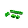 Conector Verde Multipolar STLZ1550GH Macho 90º (Horizontal) Com as Laterais Fechadas - Passo 3,81mm - Phoenix Mecano