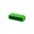 Conector Verde Multipolar STLZ950GH Macho 90º (Horizontal) Com as Laterais Fechadas - Passo 5,08mm - 2 a 18 Vias - Phoenix Mecano