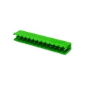 Conector Verde Multipolar STLZ950V Macho 180º (Vertical) Com as Laterais Abertas - Passo 5,08mm - 2 a a 18 Vias - Phoenix Mecano