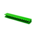 Conector Verde Multipolar STLZ950V Macho 180º (Vertical) Com as Laterais Abertas - Passo 5,08mm - 2 a a 18 Vias - Phoenix Mecano
