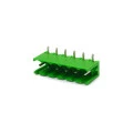 Conector Verde Multipolar STLZ950H Macho 90º (Horizontal) Com as Laterais Abertas - Passo 5,08mm - 2 a 18 Vias - Phoenix Mecano